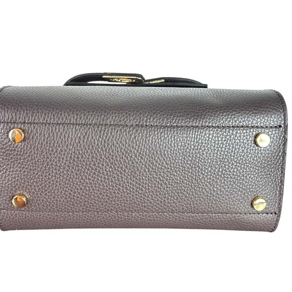 Naya Coffee Italian Leather Handbag for Women – Luxury Designer Shoulder - Picture 7 of 10